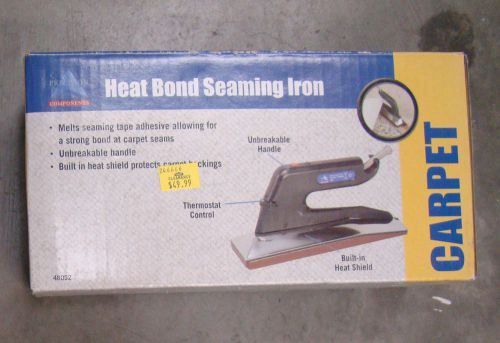 Precision components heat bond seaming iron - brand new in box for sale