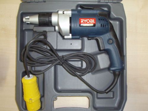 New ryobi ex-display drywall screwdriver 110v 600w with case for sale