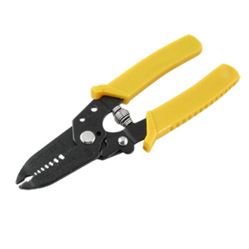 Plastic coated handle 12-24 awg electric wire stripper cutter for sale