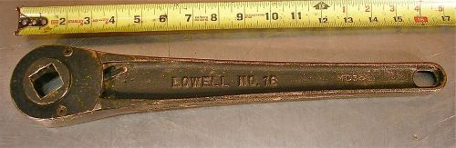 Lowell corp. model no. 16, p/n 93216, 1&#034; square drive ratchet arm - reversible for sale
