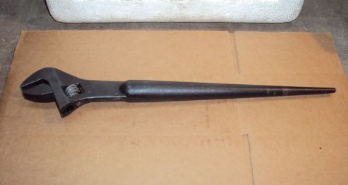 Klein tools adjustable-head construction wrench - excellent for sale