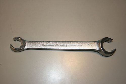 XFN-2432 Double Head Flare Nut Wrench, 3/4 by 1-Inch Williams
