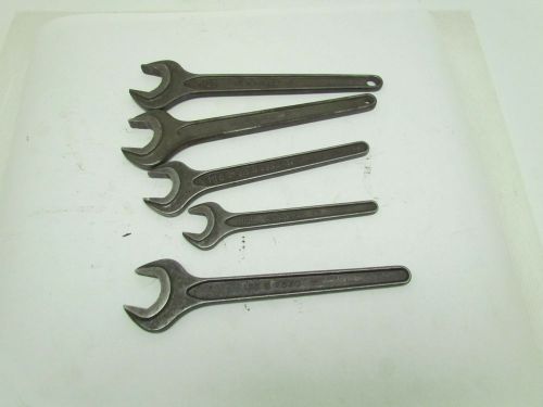 Netsuren single open end metric wrench 19mm 24mm 26mm 29mm 30mm lot of 5 for sale