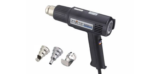 Steinel hg 3002 lcd electronic heat gun lcd display with 3 nozzles 34589 for sale
