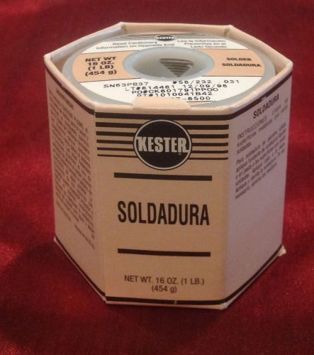 New kester solder 1 lb. spool pn 24-6337-8500 for sale
