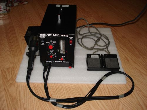Ok industries fcr 2201 forced convection rework soldering w/ ok fct 2228,2 pedal for sale