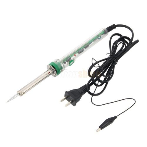 New hot 907 transparent single soldering solder iron 220v 40w with power cable for sale
