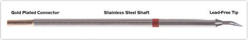 NEW Thermaltronics M8B325 Metcal STTC-840 Soldering Iron Tip Bent Sharp 30° 0.4m