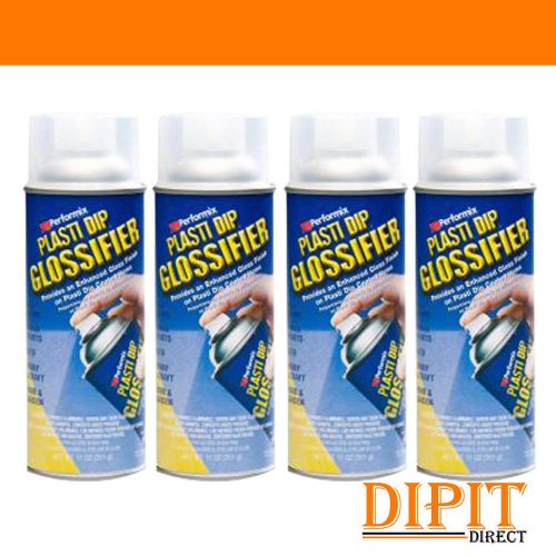 Performix plasti dip glossifier 4 pack rubber coating spray 11oz aerosol cans for sale