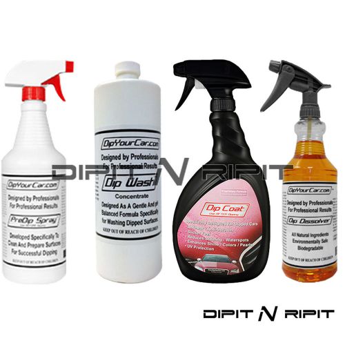 Performix plasti dip kit dip coat, dip wash, pre dip spray, dip dissolver for sale