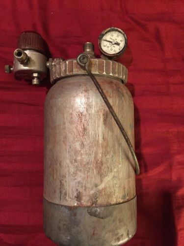 Devilbiss paint pressure pot  with marsh gage , steampunk vintage/ antique for sale