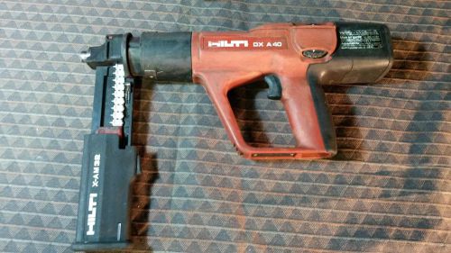 HILTI DXA40 .27 cal Powder Actuated Nail Gun Kit