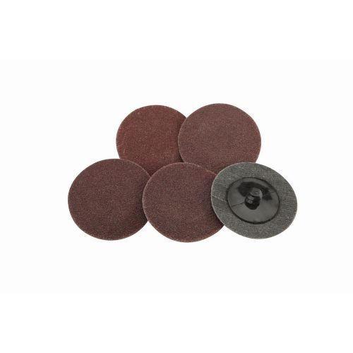 2 in. 100 grit twist-lock abrasive discs 5 pieces 20,000 rpm maximum for sale
