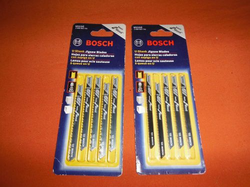 10 Bosch Jigsaw Blades *New* U-Shank For Wood