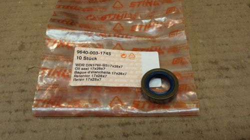 OEM Stihl #9640 003 1745 Oil seal 17x28x7 for Sthil TS700