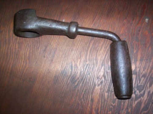 Nice Old Fairbanks Morse DishPan 1 1/2 Hp Hit Miss Gas Engine Crank Handle RARE