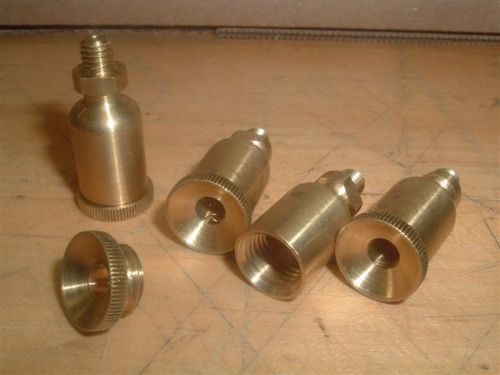 (4) Model Hit and Miss Gas Engine Brass Oil Cups Semi Open top NEW!