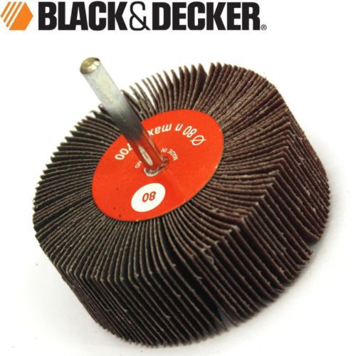 BLACK &amp; DECKER A1042 ABRASIVE FLAP WHEEL 80MM x 30MM