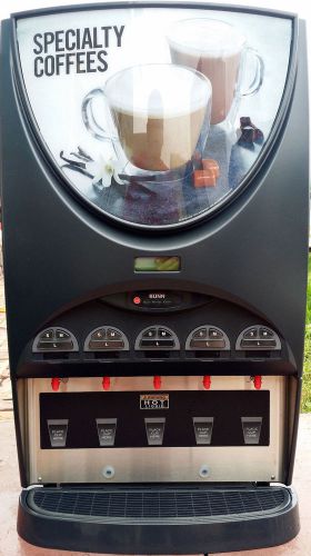 Bunn IMIX-5 Cappuccino Beverage Dispenser Machine w/ 5 Hoppers