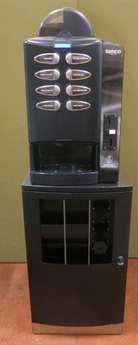 Kenco colibri bean to cup coin operated c3sf-r/ukq black with keys and stand for sale