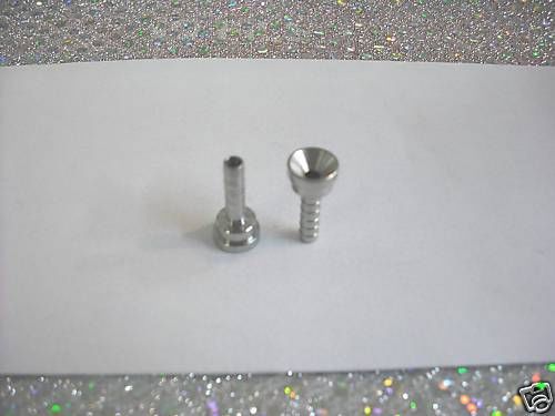 Stainless fitting stems, for 5/16&#034; swivel nut x 5/32&#034; barb part# 3204-fit for sale