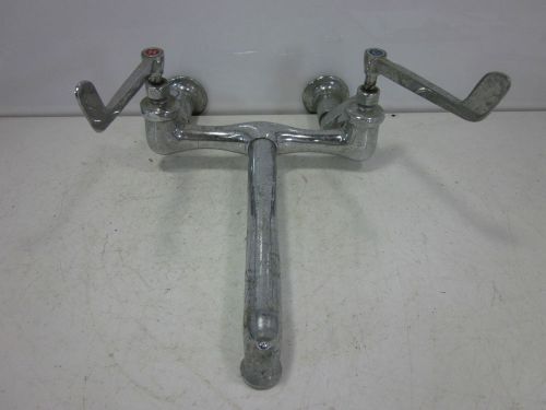 Standard Commercial Style Wall Mount Faucet (PARTS) 15&#034;deep x9.5&#034;wide