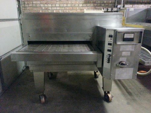 Used lincoln impinger single conveyor pizza oven model 1000 for sale