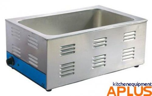 L&amp;j commercial counter top single well food warmer 1200w model zck-165a for sale