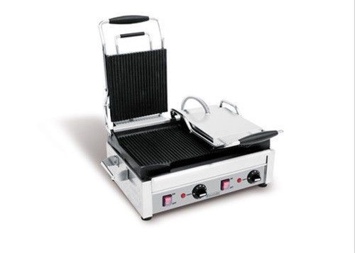 Flat Commercial Panini Grill Eurodib SFE02360-240 NEW With Warranty
