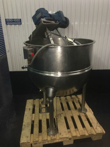 GROEN INCLINED AGITATED  KETTLE, 100 GALLON MODEL INA/2-100