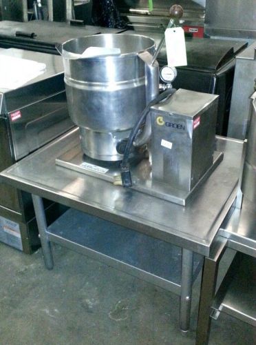 Groen tdb/7-20 commercial electric table top 20 qt kettle for sale