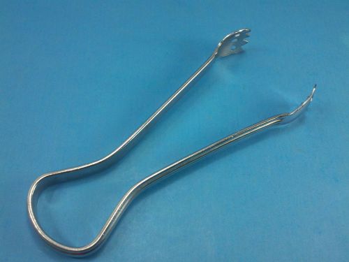 Olive Ice Serving Tong Bar Tool Vintage Stainless Steel