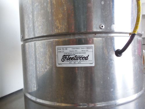 Fleetwood EL-10 - 22 lb Potato Peeler by Skymsen-Restaurant Equipment