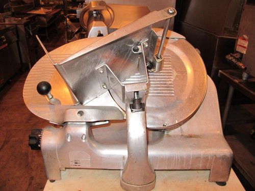 Berkel 808 commercial gravity feed deli meat and cheese slicer for sale