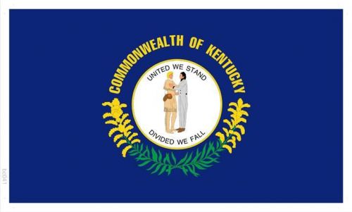 bc041 FLAG OF KENTUCKY (Wall Banner Only)