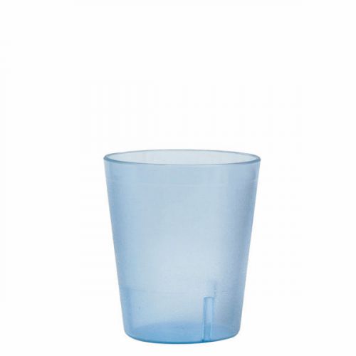 5 oz. Blue Plastic Tumbler Drinking Cup Scratch Resistant- 12 Piieces Included