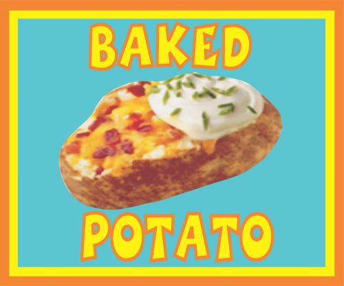 BAKED POTATO DECAL