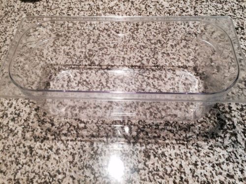 Gelato Pans - Clear Acryllic (3 &amp; 5 Liter)