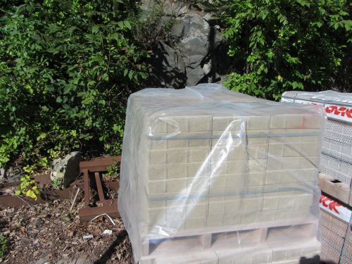 Roll  (60) Clear Plastic Pallet Covers Heat Shrinkable 50x38x51 Heavy Mil Thick