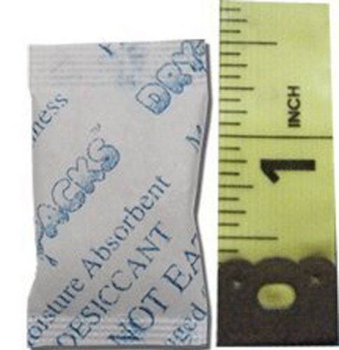 20 - 1 gram tyvek silica gel packets - desiccants - meets fda specs - ship dry! for sale