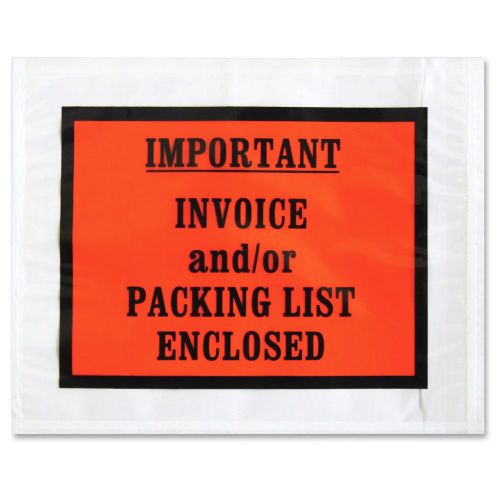 Sparco pre-labeled important invoice envelopes - packing list - 5.50&#034; (spr41928) for sale