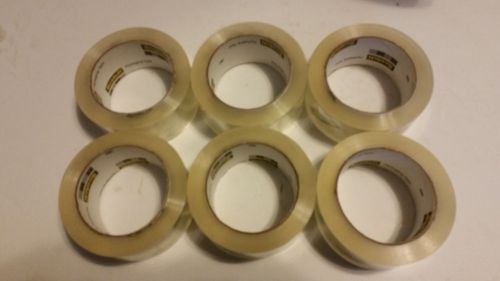 Scotch 3631 Premium Clear Moving and Storage Tape 6pk 1.88 Inches x 60 Yards