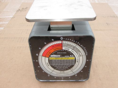Pelouze Analog Postal Scale Model K5 - 5 lb Max