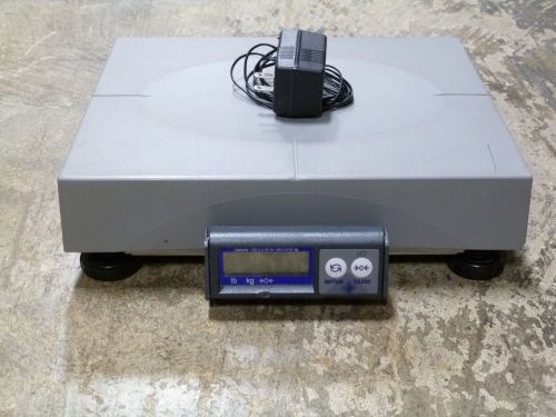 Used Mettler Toledo PS60 150 lbs Capacity shipping Bench Parcel scale 14 &#034;x 12 &#034;