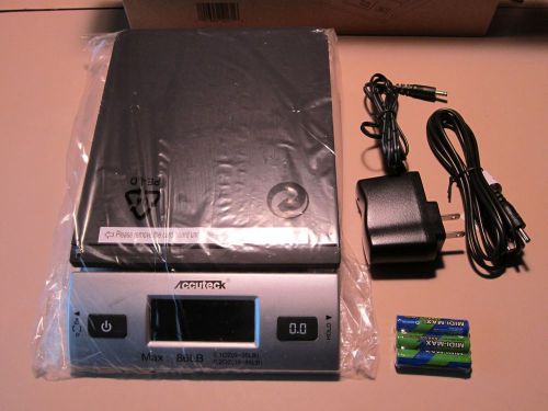 Accuteck dreamsilver 86 lbs digital postal scale shipping scale postage w usb&amp;ac for sale