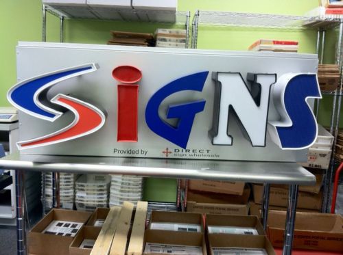 Led channel letters sign mfg by direct wholesale for sale
