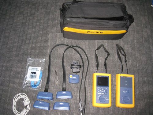 Fluke Networks DSP 4300 Cable Analyzer and tester Kits w/ Bag