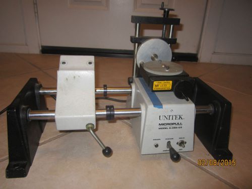 UNITEK MICROPULL I  6-092 03 bond pull strength testing Tool Machine
