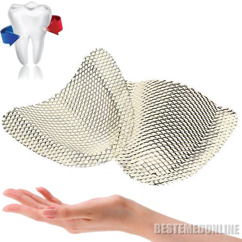 White Dental Strengthen Metal net Dental Impression Trays for Upper teeth 10PCS