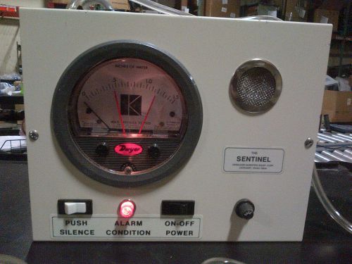 New - kewaunee scientific / dwyer low face velocity fume hood alarm model 849 for sale
